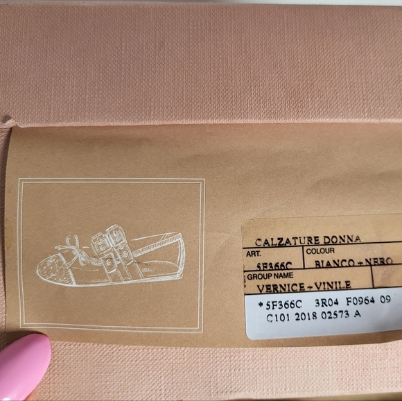 Miu miu transparent & white double bands ballerina flats - Picture 2 of 7